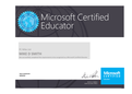 MS Certified Educator